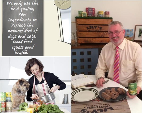 正港的狗食品嚐師菲利普，他是莉莉廚房寵物食品的首席狗食品嚐師。　取自Lily’s Kitchen Pet Food